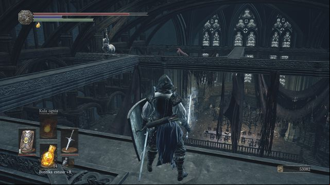 The tower on the rooftop with three knights takes you here. - Grand Archives - rooftops - Walkthrough - Dark Souls III Game Guide & Walkthrough