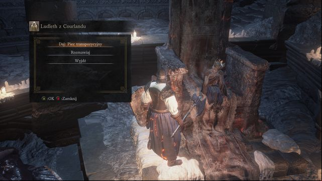 Ludleth can craft weapons made of souls of fallen bosses. - Ludleth of Courland - Quests and NPCs - Dark Souls III Game Guide & Walkthrough