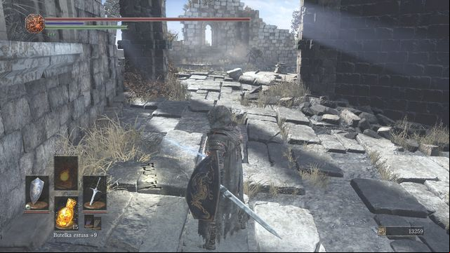 Climb down the stairs from the third bonfire in Archdragon Peak towards the large yard - Hawkwood - Quests and NPCs - Dark Souls III Game Guide & Walkthrough