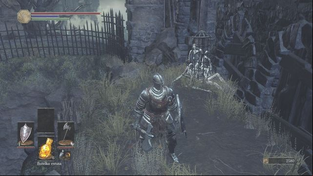 There is a talking Jailed Amalgam behind the building. - Undead Settlement - path from the great square through the bridge (on the right) - Walkthrough - Dark Souls III Game Guide & Walkthrough