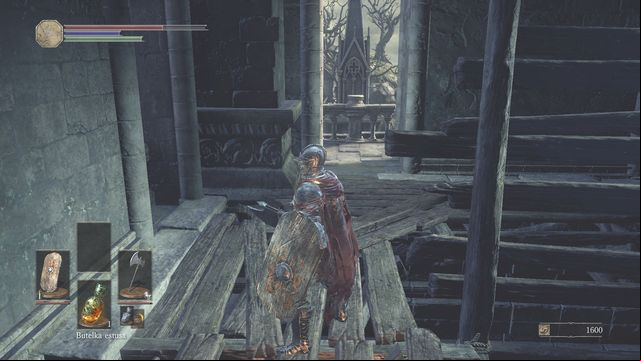 You may jump off the lift halfway. - Undead Settlement - path from the great square through the bridge (on the right) - Walkthrough - Dark Souls III Game Guide & Walkthrough