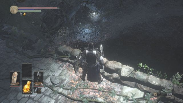 Jump down to collect items. - Road of Sacrifices - Walkthrough - Dark Souls III Game Guide & Walkthrough