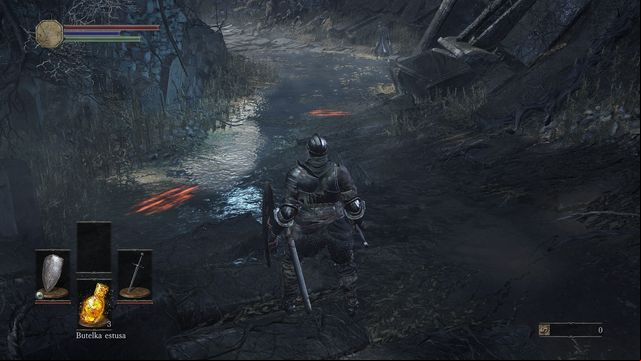 Notice the hints shown on the way. - Cemetery of Ash - Walkthrough - Dark Souls III Game Guide & Walkthrough
