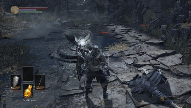 Dont forget to search the bodies and collect items. - Cemetery of Ash - Walkthrough - Dark Souls III Game Guide & Walkthrough