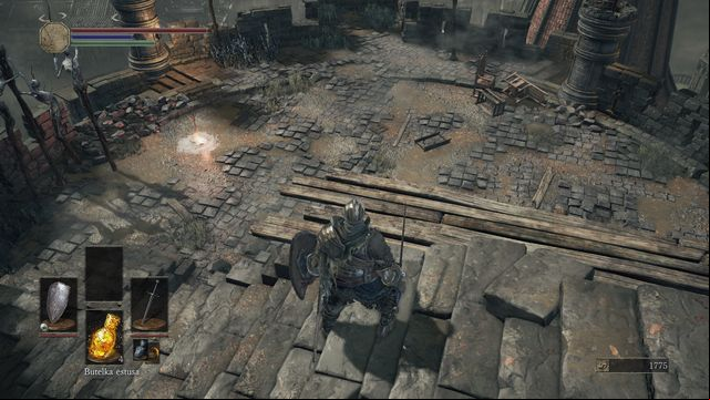 You can follow two paths from the Bonfire. - High Wall of Lothric - Walkthrough - Dark Souls III Game Guide & Walkthrough