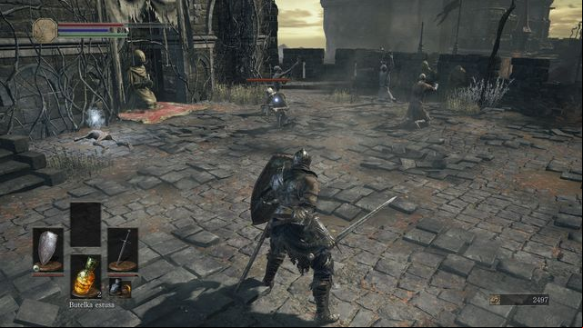 Dont go near the praying undead so that you dont make any of them mutate. - High Wall of Lothric - Walkthrough - Dark Souls III Game Guide & Walkthrough