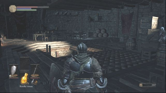 The enemies are hiding in the dark. Be careful. - High Wall of Lothric - Walkthrough - Dark Souls III Game Guide & Walkthrough