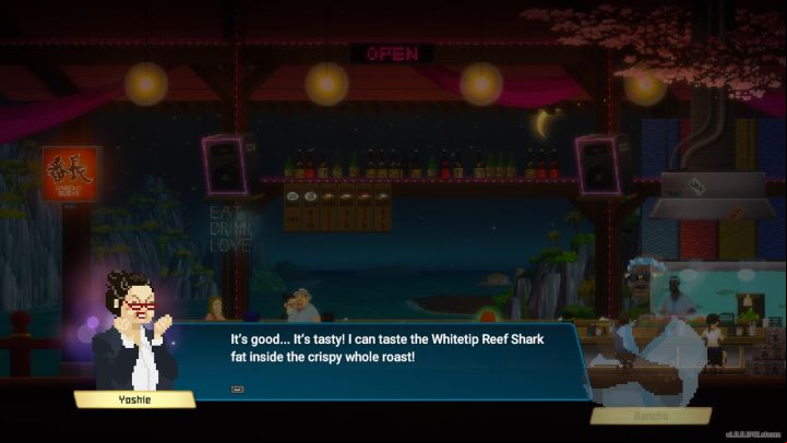9 - Dave the Diver: How to prepare Whole Roasted Shark Head dish? - Sushi bar - Dave the Diver Guide