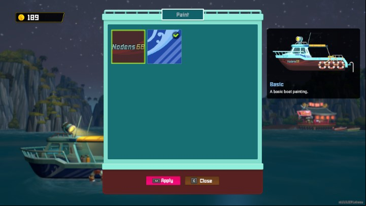 When it comes to the appearance of the boat, you can decide on a paint job from the equipment chest screen (Left CTRL) - Dave the Diver: How to change the appearance of bar and boat? - Sushi bar - Dave the Diver Guide