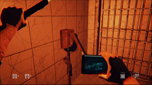 Lever opening the prison cells - Level 2 - Prison - Storyline - Daylight - Game Guide and Walkthrough