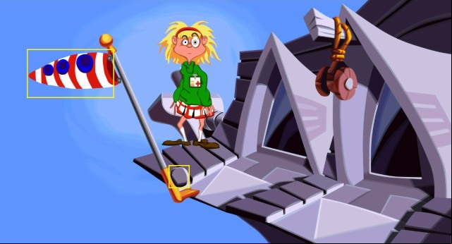 You will find yourself back in the doctors office - Find oil, vinegar and some gold, and give them to Red Edison - Walkthrough - Day of the Tentacle: Remastered - Game Guide and Walkthrough