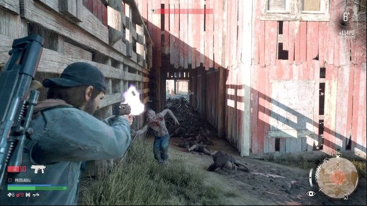 At the sawmill, there is another very good place to eliminate a large number of enemies using explosives or piercing weapons - Days Gone: Race against time - walkthrough - Main storyline - Days Gone Guide