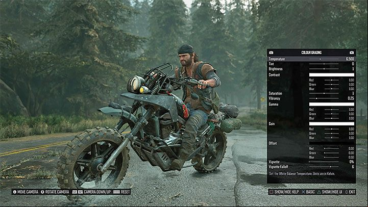 Yes, Days Gone has a very comprehensive Photo Mode - Days Gone: Frequently asked questions - Mini-FAQ - FAQ - Days Gone Guide
