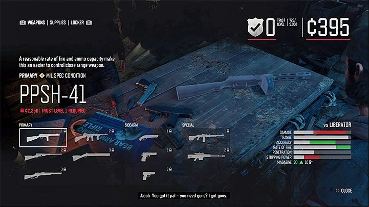 Wizard Island encampment in Crater Lake, located in the southern part of the map, has a merchant who sells high-quality weapons - Days Gone: Best and unique weapons - Game basics - Days Gone Guide