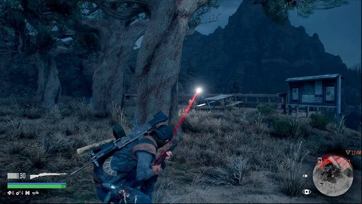 From the west side there will only be a sniper. Sneak and he wont look in your direction. - Days Gone: Bounty Hunter - walkthrough - Main storyline - Days Gone Guide