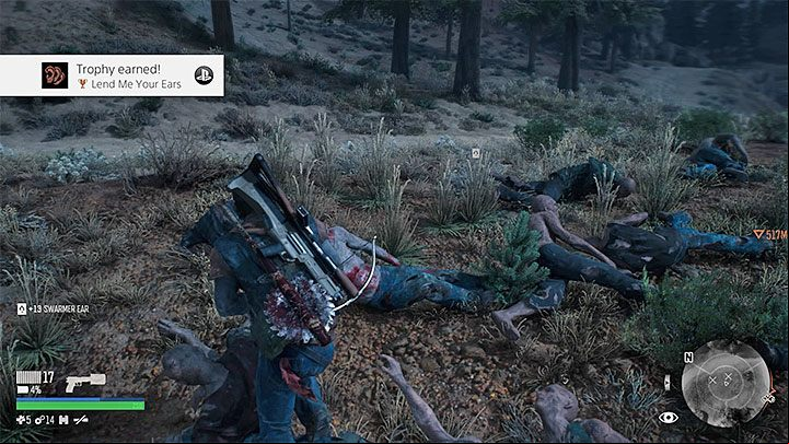 Trophy type: bronze - Days Gone: Trophies list - Trophy Guide - Days Gone Guide