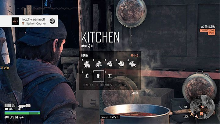 Trophy type: bronze - Days Gone: Trophies list - Trophy Guide - Days Gone Guide