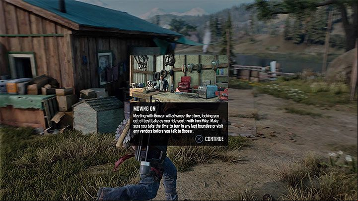 Crater Lake and Highway 97 are south of the Lost Lake and Iron Butte - Days Gone: How to unlock regions of the map? - World Atlas - Days Gone Guide