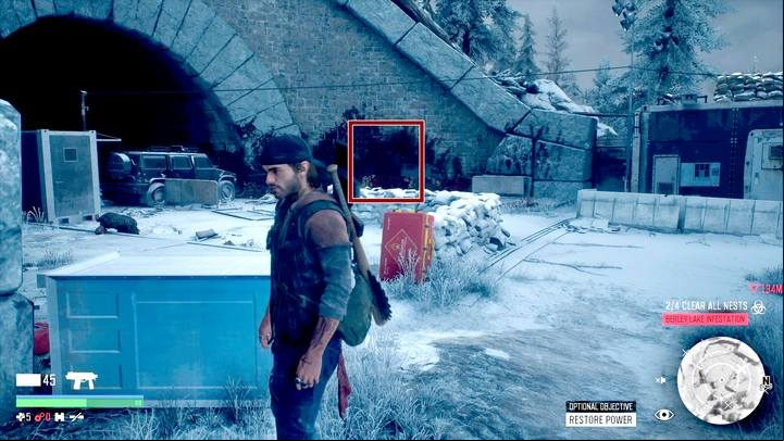 Capturing NERO Checkpoint (5b) can bring some problems - Days Gone: Lost Lake - map, important locations - Lost Lake region maps - Days Gone Guide