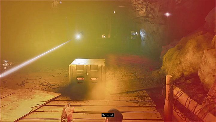 Skizzo uses a rifle and you need to quickly get to the next covers to avoid death - Days Gone: How to kill Skizzo boss? - Combat - Days Gone Guide