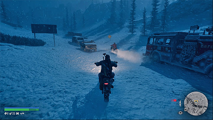 The Crater Lake region will only be unlocked after you make significant progress in the main storyline of Days Gone - Days Gone: Crater Lake - map, important locations - Crater Lake region maps - Days Gone Guide