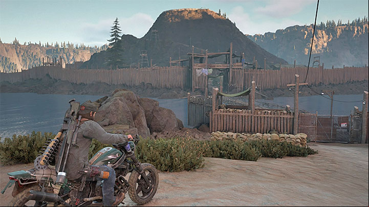 Wizard Island - is the second friendly camp that can be visited in the Crater Lake region - Days Gone: Crater Lake - map, important locations - Crater Lake region maps - Days Gone Guide