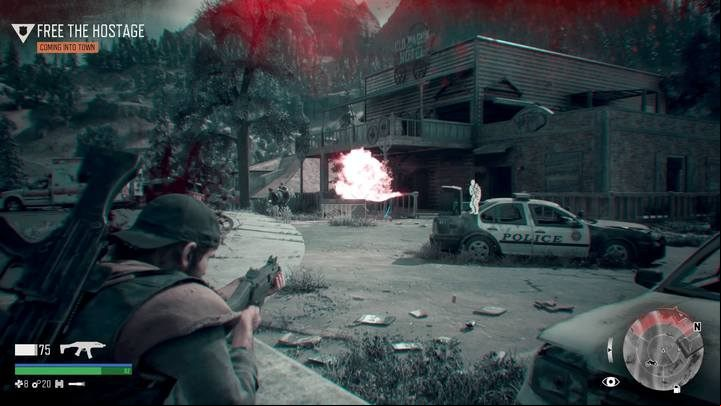 This mission would be very difficult to do quietly - better use weapons and explosives to wreak some havoc - Days Gone: Protecting the Weak - walkthrough - Main storyline - Days Gone Guide