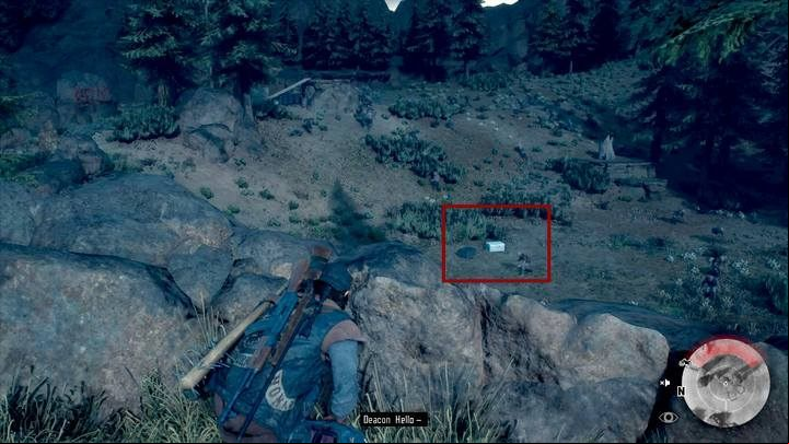 When you finally get to the place, collect the communication device left behind by NERO agents (eliminate the threat first) - Days Gone: I - walkthrough - Main storyline - Days Gone Guide