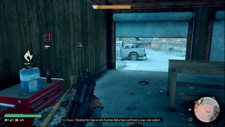 In the shed you can safely eavesdrop on conversations without fear that someone will find you - Days Gone: I - walkthrough - Main storyline - Days Gone Guide