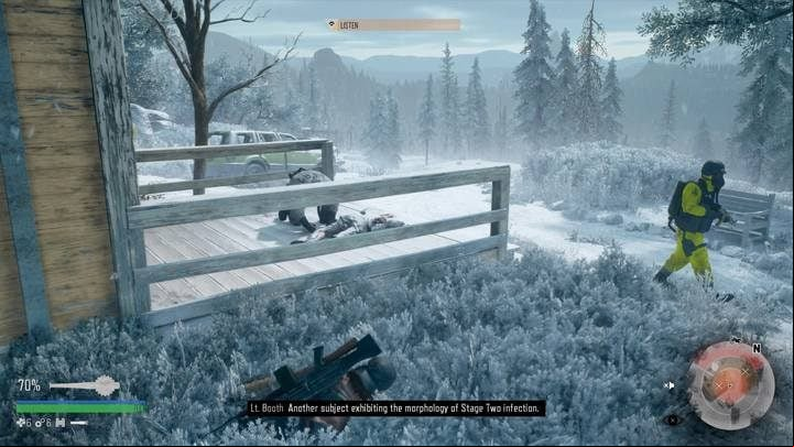 The scientist will later move to another place, going behind the house - Days Gone: I - walkthrough - Main storyline - Days Gone Guide