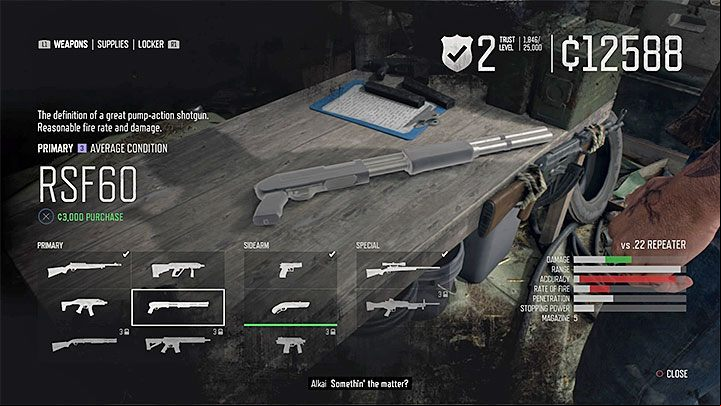 During the initial hours of the game, the hero will use relatively weak weapons - Days Gone: Beginners Guide & Tips - Game basics - Days Gone Guide