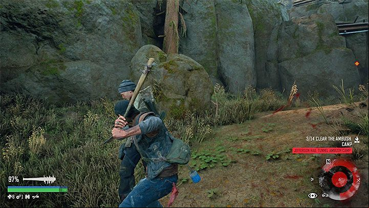 Melee weapons are very useful in Days Gone in situations where the enemies are located a short distance away from Deacon - Days Gone: Beginners Guide & Tips - Game basics - Days Gone Guide
