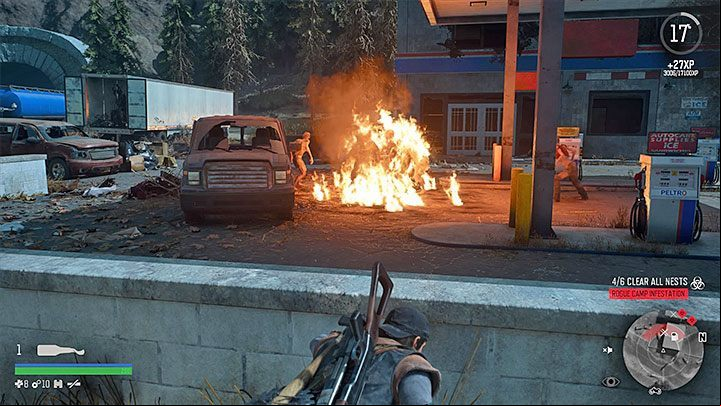 Attractor - this is a very useful gadget that can be used for something more than just distraction of opponents - Days Gone: Beginners Guide & Tips - Game basics - Days Gone Guide