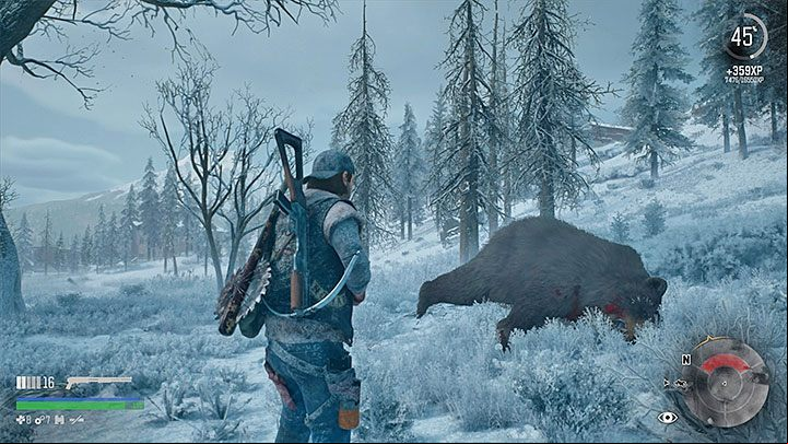 The second group is the meat of various wild animals, such as wolf, bear or deer - Days Gone: What do herbs, berries, mushrooms, animal meat do? - Character and inventory - Days Gone Guide