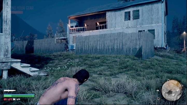 Jump over the balcony on the first floor into a building nearby. - Days Gone: Youre Safe Now - walkthrough - Main storyline - Days Gone Guide