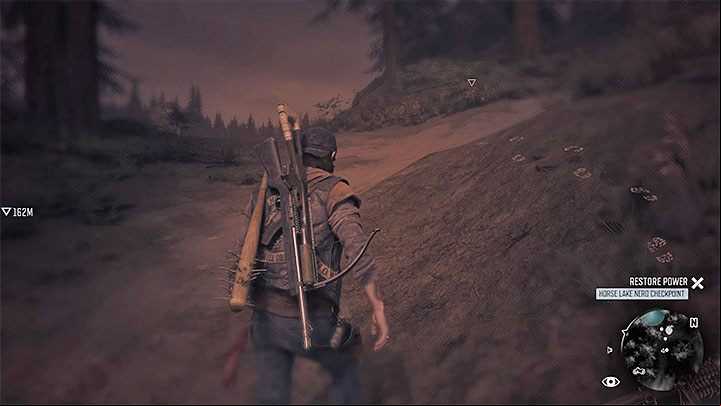 Deacon must follow these tracks - Days Gone: What are question marks on the mini-map? - Exploration - Days Gone Guide