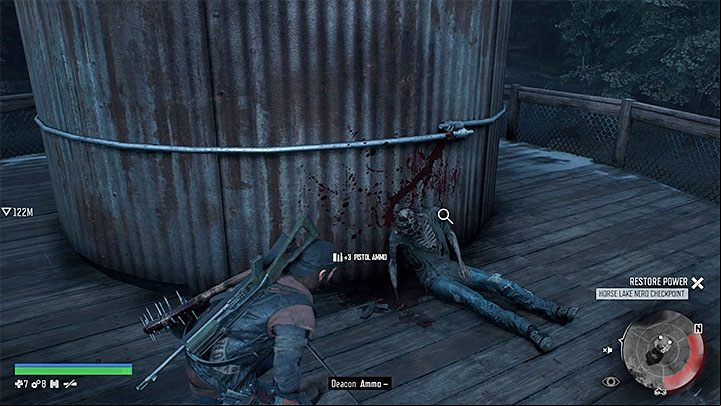 Alternately, follow the footsteps and get to places where there is a subject or object to study - Days Gone: What are question marks on the mini-map? - Exploration - Days Gone Guide