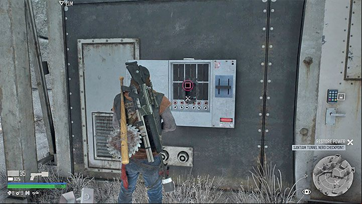 In most cases, pouring gasoline into the generator does the trick - Days Gone: How to unlock the access to NERO checkpoint? - Campaign - Days Gone Guide