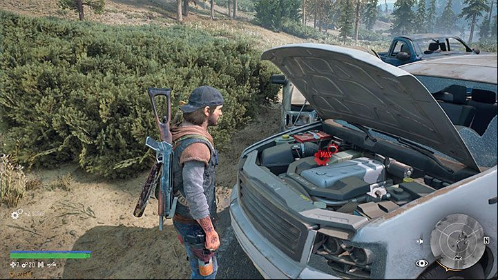 Increasing the capacity of inventory is related with - Days Gone: How to increase inventory capacity? - Character and inventory - Days Gone Guide