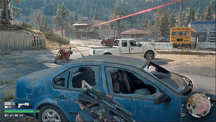 The first way is to take the rifle from the enemy sniper - Days Gone: How to get sniper rifle? - Character and inventory - Days Gone Guide
