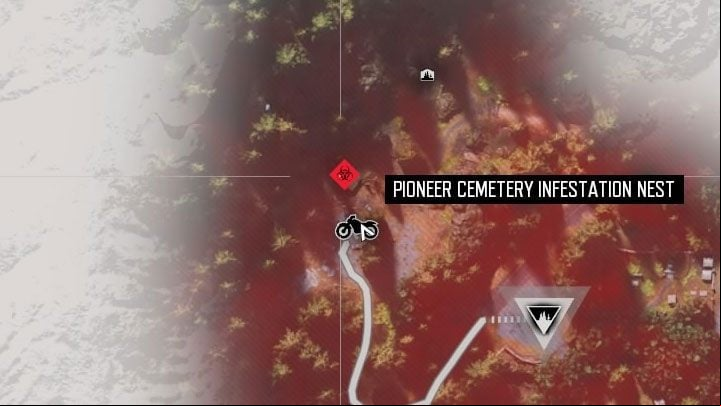 1 - Days Gone: Where to find Pioneer Cemetery Infestation nests? - Exploration - Days Gone Guide