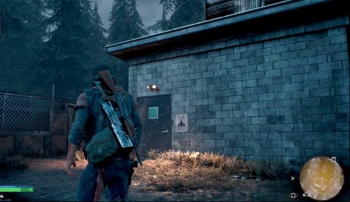 The entrance to the bunker is in a small technical building. - Days Gone: Gear Up For The Ride - walkthrough - Main storyline - Days Gone Guide