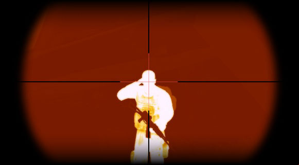 In DayZ, There are two weapons which come with sights with thermo and night-vision - Advanced sights - Weapon list - DayZ - Game Guide and Walkthrough