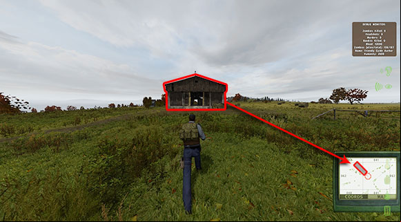 The GPS is the most powerful navigation tool in the game - Finding your position - Navigation - DayZ - Game Guide and Walkthrough