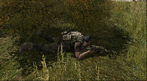 The Camo Suit isn't the perfect choice for hiding outside towns, but is a perfect compromise between a civilian and sniper camouflage - Camouflage - PVP, interacting with other players - DayZ - Game Guide and Walkthrough