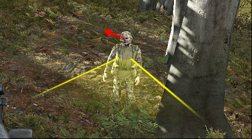 It's important to understand a zombie's field of view - Avoiding Zeds - Zombies from A to Zed - DayZ - Game Guide and Walkthrough