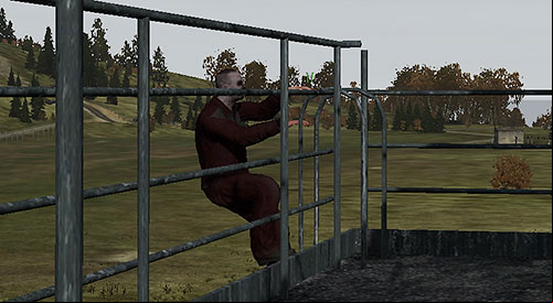 A good method of controlling the Zed population is luring them onto rooftops, onto which they can only get by using a ladder - Killing Zeds - Zombies from A to Zed - DayZ - Game Guide and Walkthrough