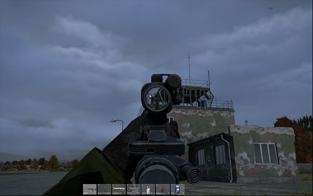 Fire exchange at the fly control tower - 8. Attacking and defending - DayZ - Game Guide and Walkthrough
