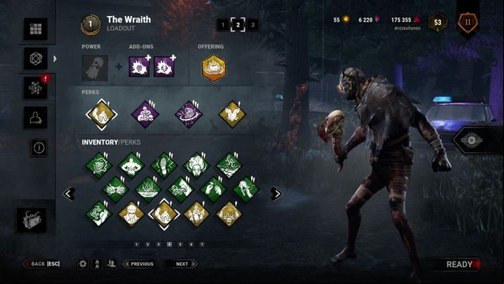 The Wraith's power is Wailing Bell, which allows him to become invisible - Dead by Daylight: The Wraith - perks, power - Hunters - Dead by Daylight Guide