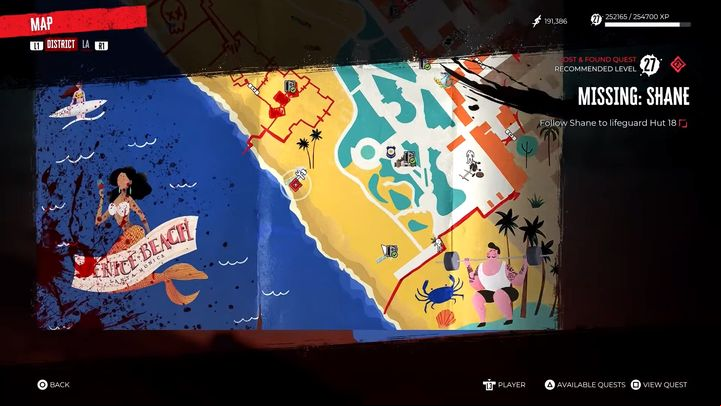 When you get close to the second hut, you will notice a large group of zombies - Dead Island 2: Missing Shane - Lost and found - Dead Island 2 Guide